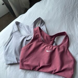 Nike Women's Sports Bra Duo - Rose and White